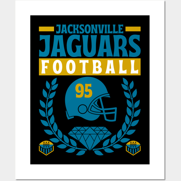 Jacksonville Jaguars 1995 Football Edition 2 Wall Art by Astronaut.co